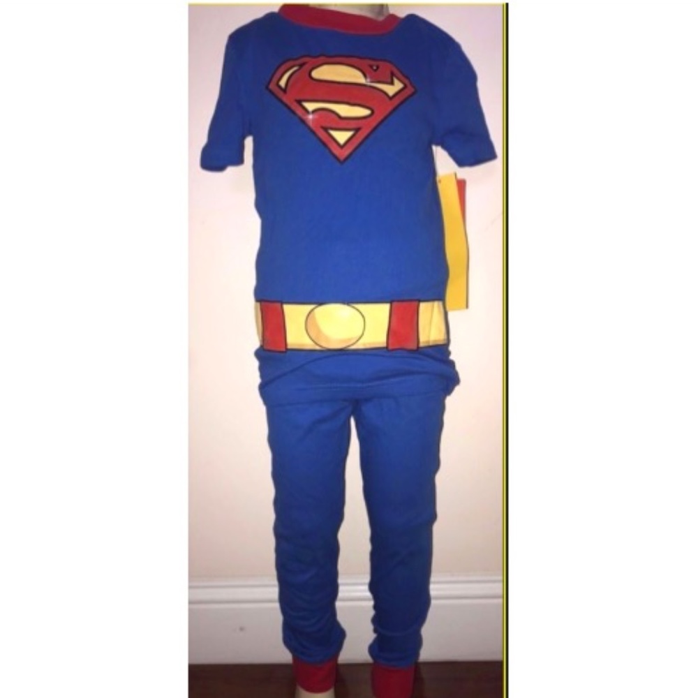 Superman Boys 2 Piece Short Sleeve Pajama Set